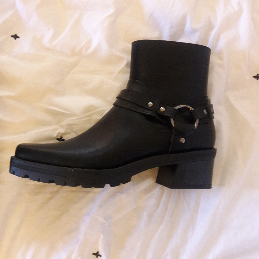 Bershka Motorcycle Boots